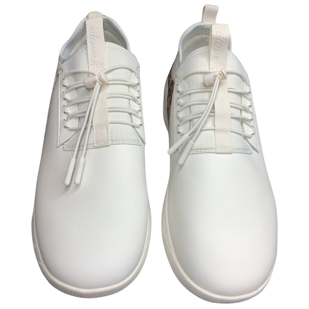 Clove Nurse Shoes Limited Edition Nursing Sneakers Animal Leopard Print Faux Fur - Picture 9 of 12